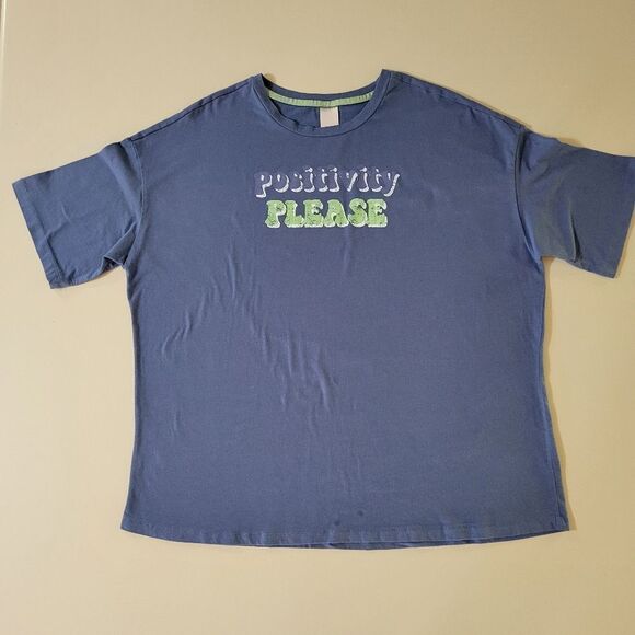 Secret Treasures Womens Blue Short Sleeve Top - Picture 5 of 13